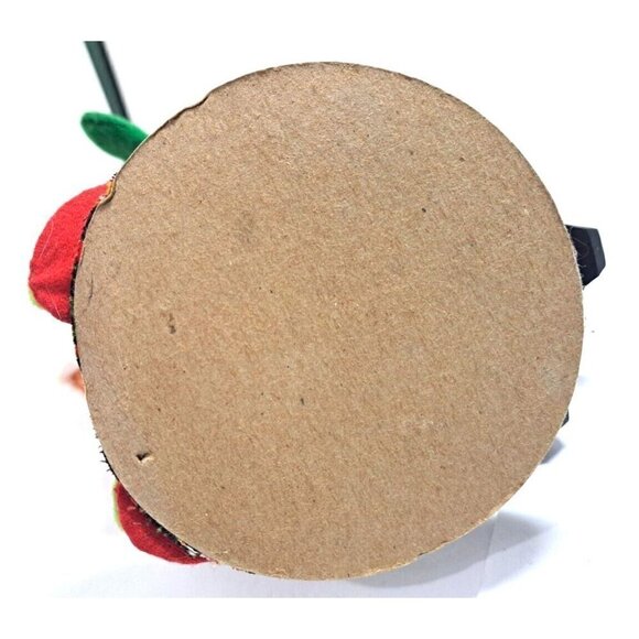 Vintage 1971 Annalee Mobilitee Santa in Front of a Pot Belly Stove - Picture 9 of 9